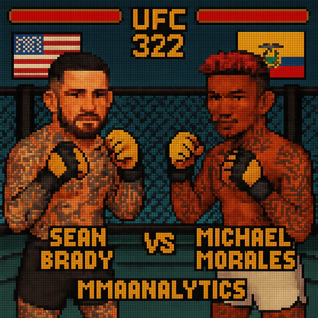 Sean Brady vs Michael Morales - UFC 322